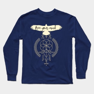 Sacred Geometry - free your mind Long Sleeve T-Shirt